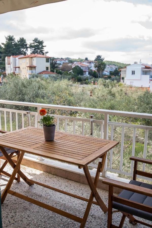 Laonikos Apartment Polychrono Villas Beach Bar Dış mekan fotoğraf